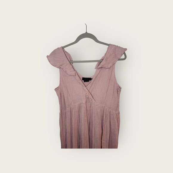 HATCH The Sarah Dress in Pink, Size 2 - Picture 4 of 7